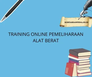 training Preventive Maintenance Alat Berat
